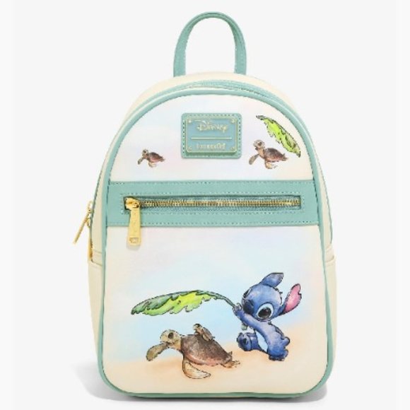 Loungefly Handbags - Loungefly Disney Lilo & Stitch Turtles Backpack